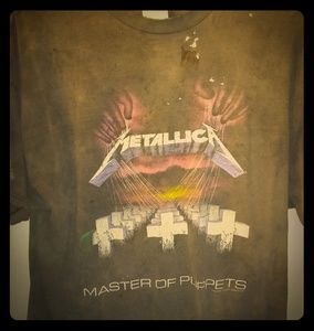 Authentic Vintage Metallica Concert T-shirt